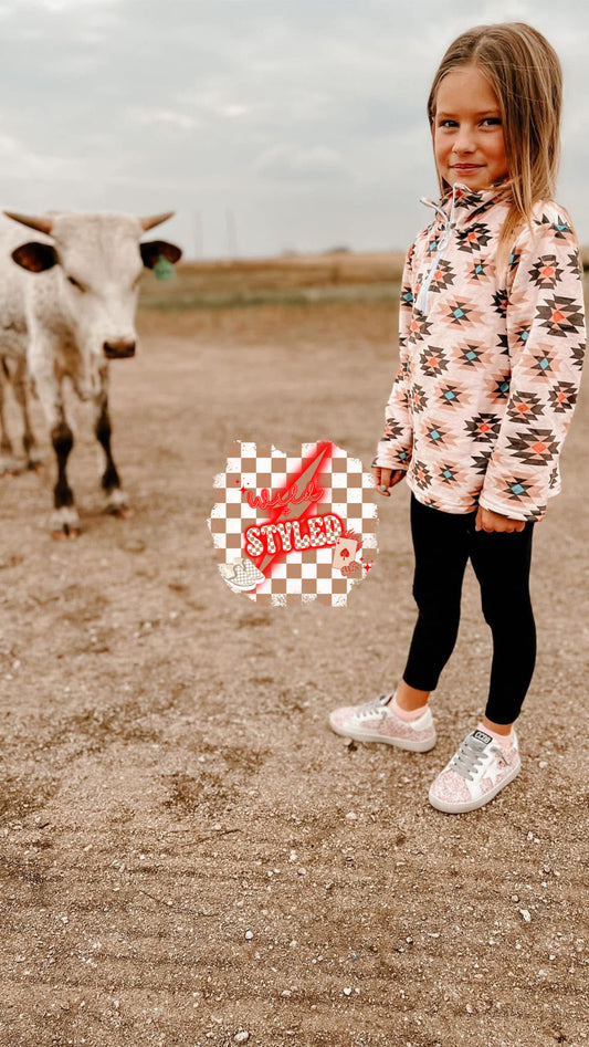 Aztec Fleece Pullover
